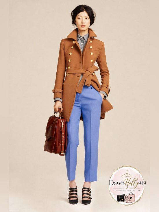 J. Crew Jackets & Blazers - J. Crew ✨LIMITED EDITION ✨Camel Townhouse Double-Breasted Trench Coat
